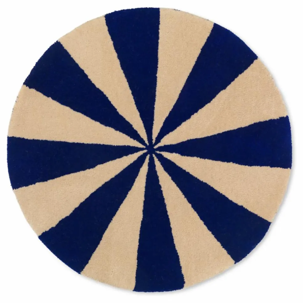 Tapis tufté Arch | Bleu