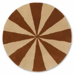 Tapis tufté Arch | Marron