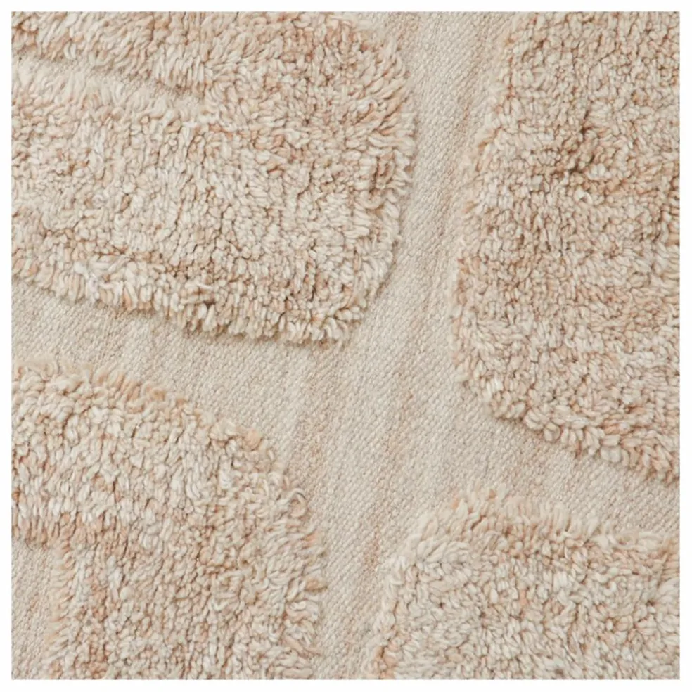 Tapis tufté Limestone | Crème