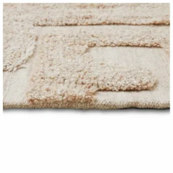 Tapis tufté Limestone | Crème