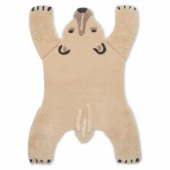 Tapis tufté ours polaire | Blanc cassé