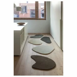 Tapis tufté Stone, Diego Fortunato | Ecru