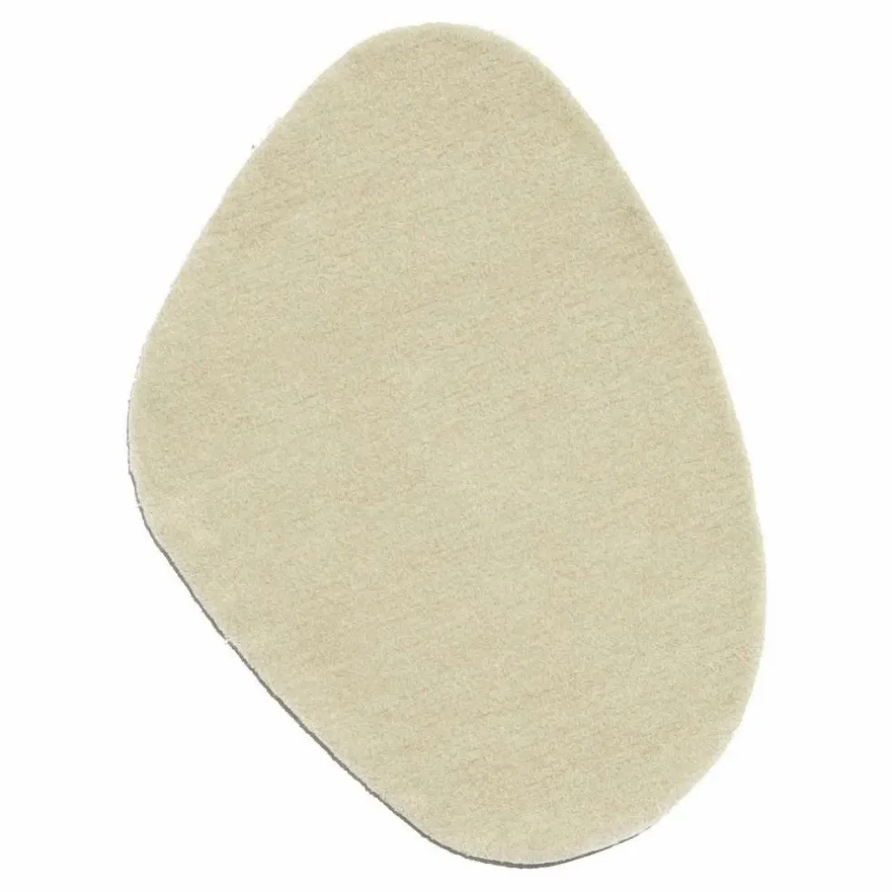 Tapis tufté Stone, Diego Fortunato | Ecru