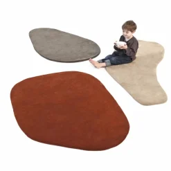 Tapis tufté Stone, Diego Fortunato | Gris