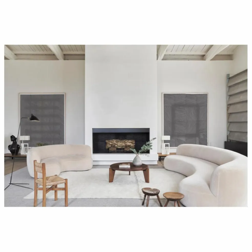Tapis Tundra | Blanc