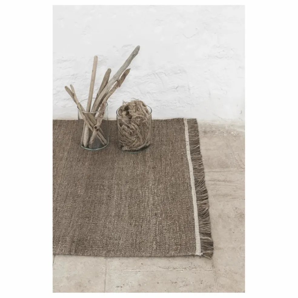 Tapis Wellbeing en jute et ortie, Ilse Crawford | Brun