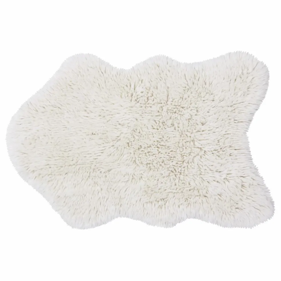 Tapis Woolly | Blanc