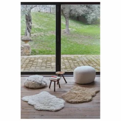 Tapis Woolly | Blanc