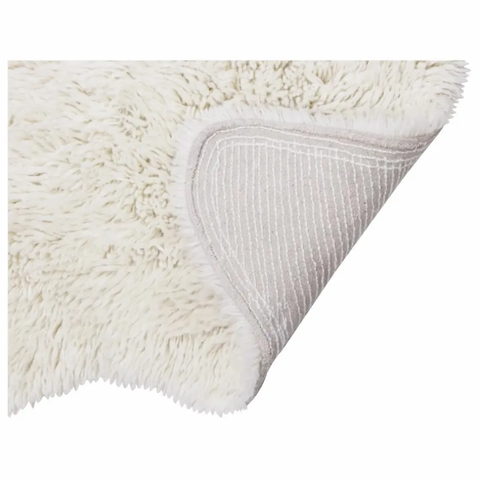 Tapis Woolly | Blanc