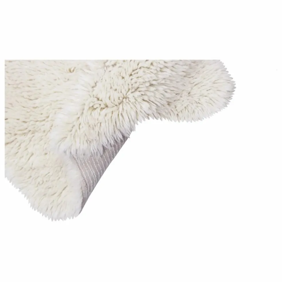 Tapis Woolly | Blanc