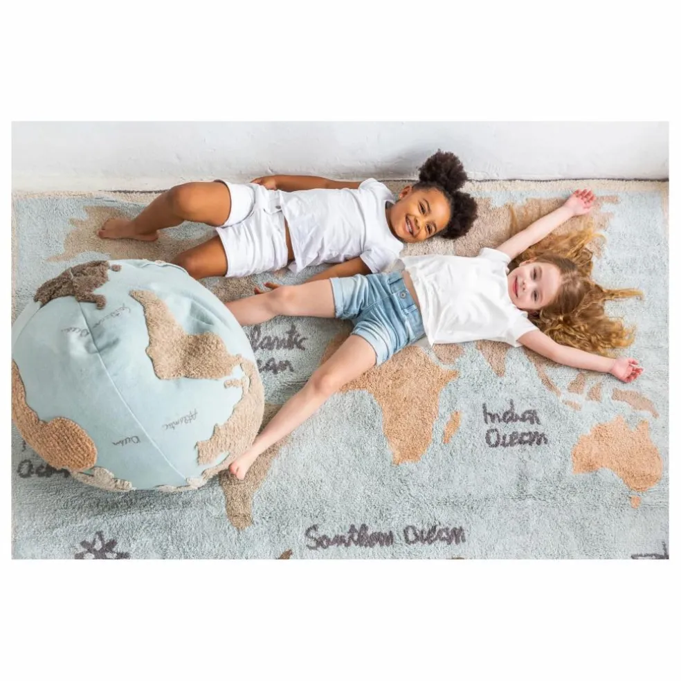 Tapis World map