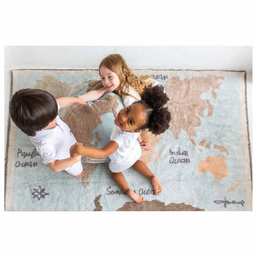 Tapis World map