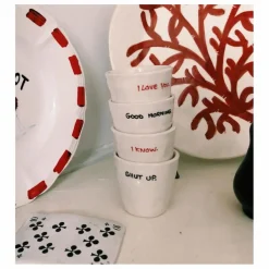 Tasse à espresso Good Morning | Blanc