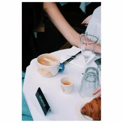 Tasse à expresso Croissant | Blanc