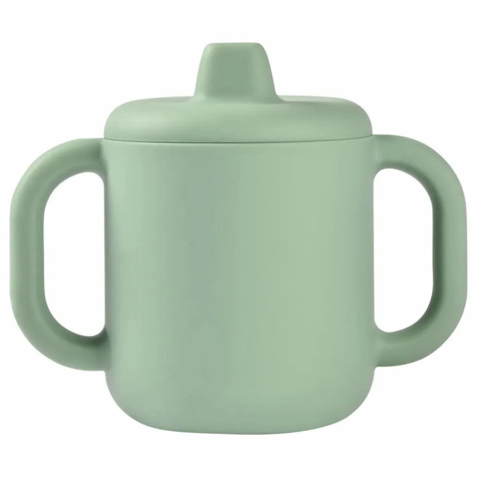 Tasse d'apprentissage en silicone | Sauge