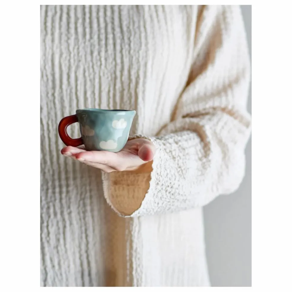 Tasse en céramique Nini Nuage | Bleu ciel
