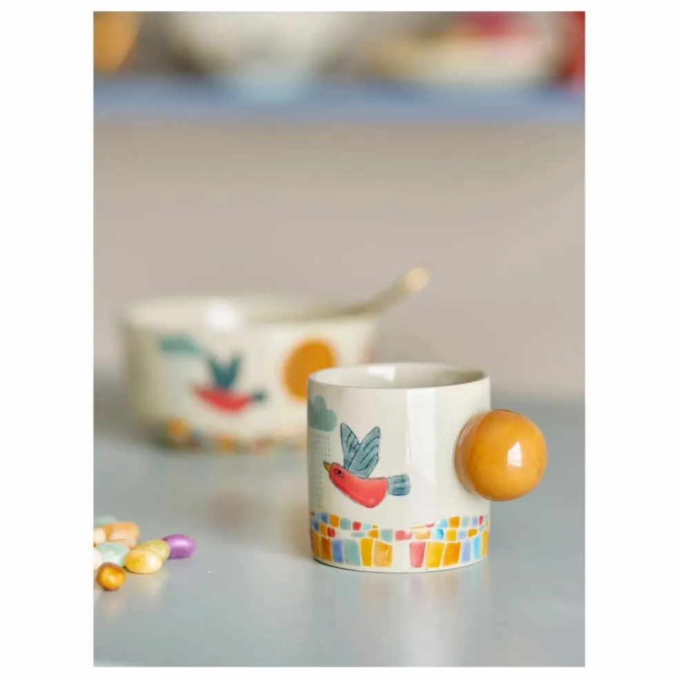Tasse en grès Colorine