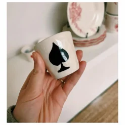 Tasse espresso Ace of Spades | Noir
