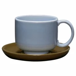 Tasse et sous-tasse Amare | Bleu Clair
