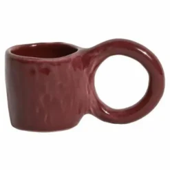 Tasse expresso Donut, Pia chevalier - Set de 2 | Bordeaux