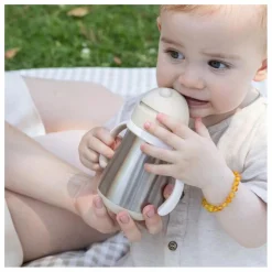 Tasse paille en inox | Argile