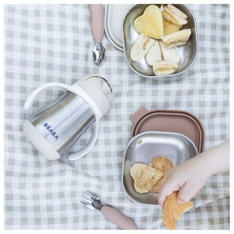 Tasse paille en inox | Argile