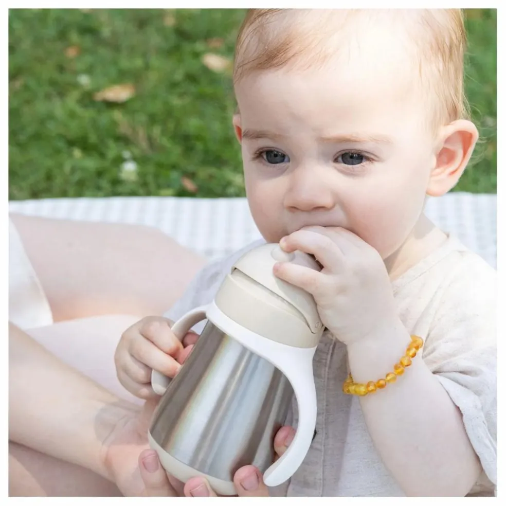 Tasse paille en inox | Argile