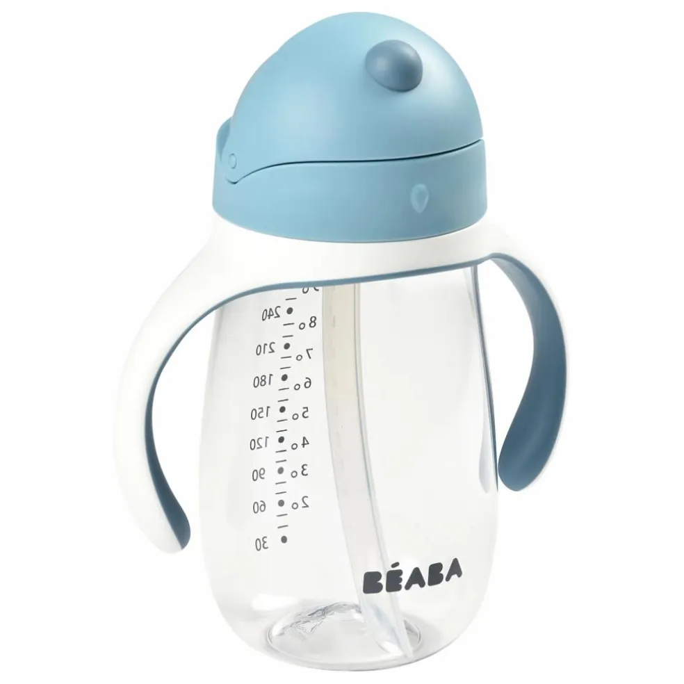 Tasse paille-300 ml | Bleu