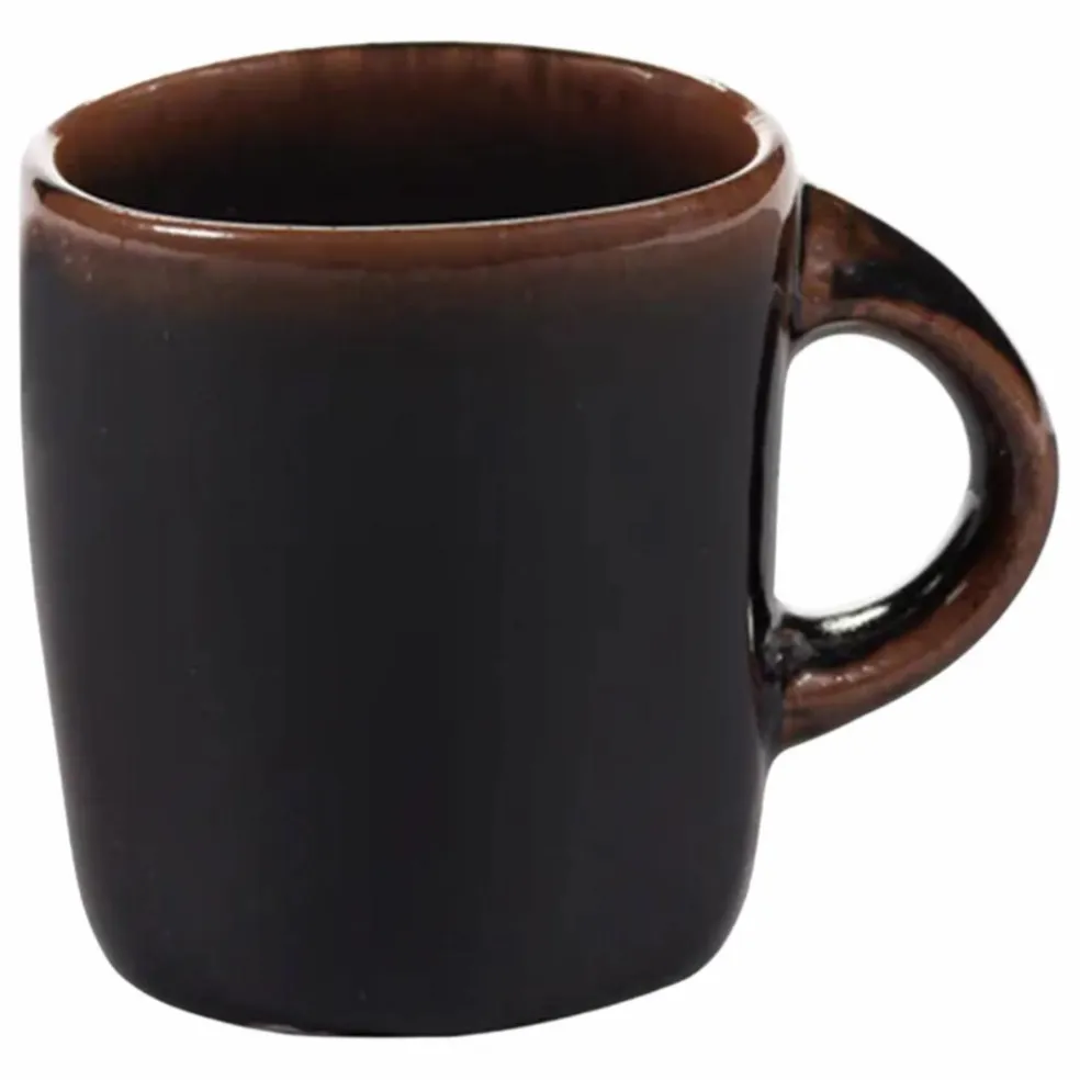 Tasses à café Out of lines, Uncharted - Set de 2 | Marron