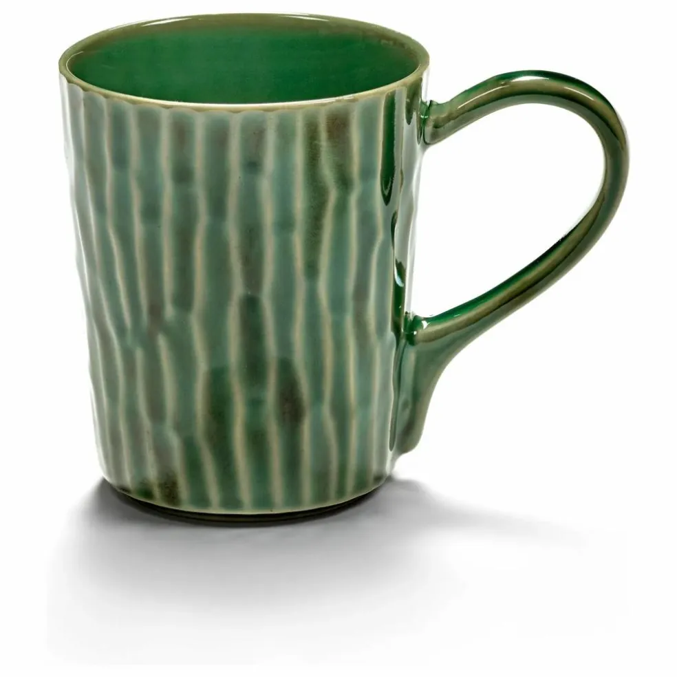 Tasses à thé Verde Lanza, Pascale Naessens - Set de 2 | Vert