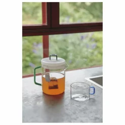 Tasses en verre Brew - Set de 2 | Bleu ciel