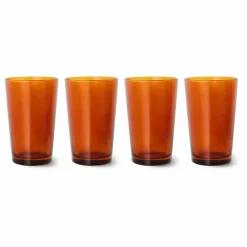 Tasses 70's - Set de 4 | Ambre