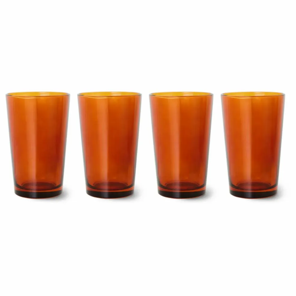 Tasses 70's - Set de 4 | Ambre
