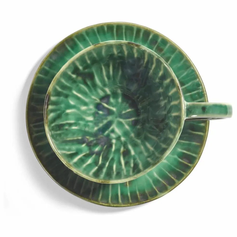 Tasses Verde Lanza, Pascale Naessens - Set de 2 | Vert