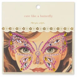 Tatouage bijoux temporaire papillon | Rose