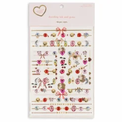 Tatouages éphémères et strass