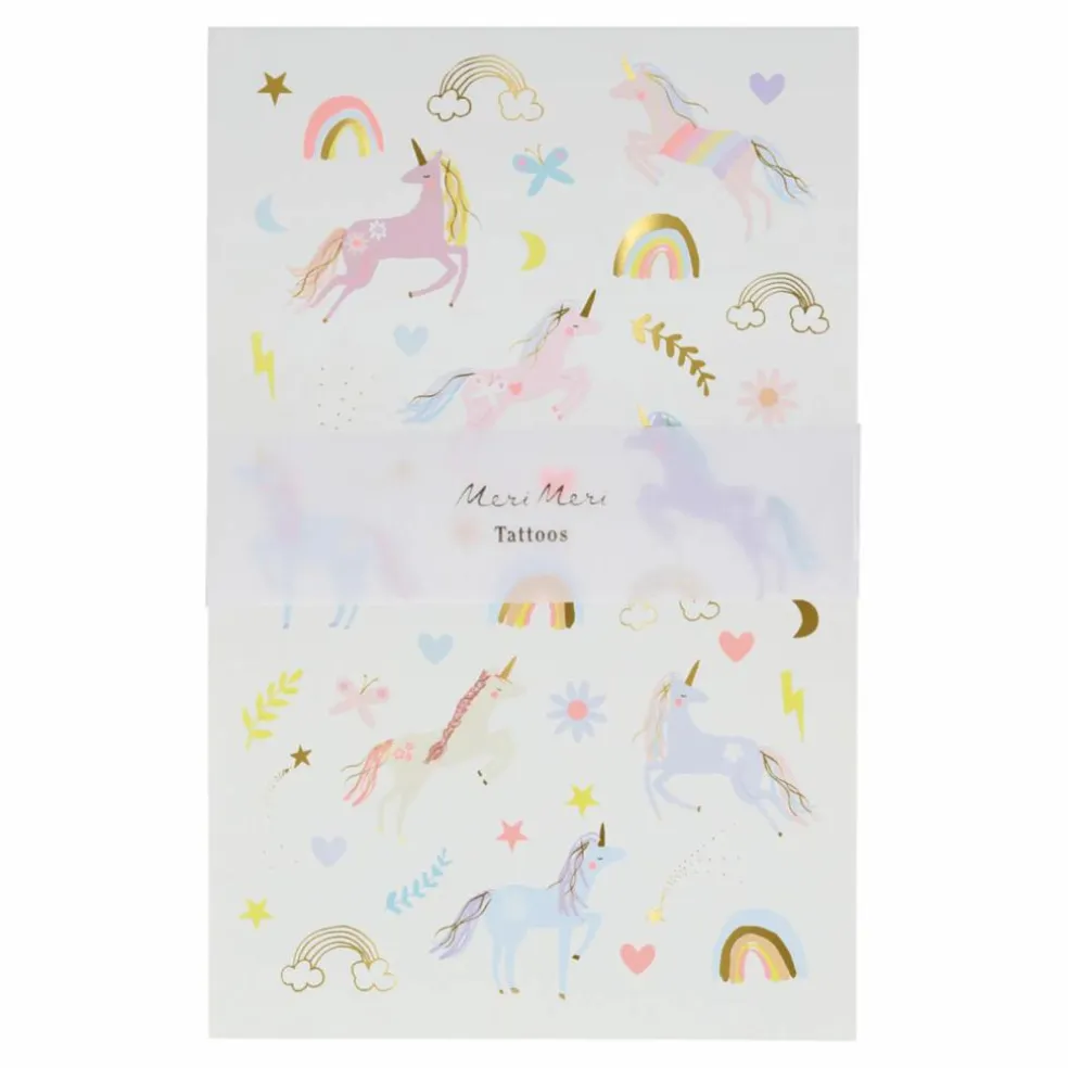 Tatouages temporaires Licorne