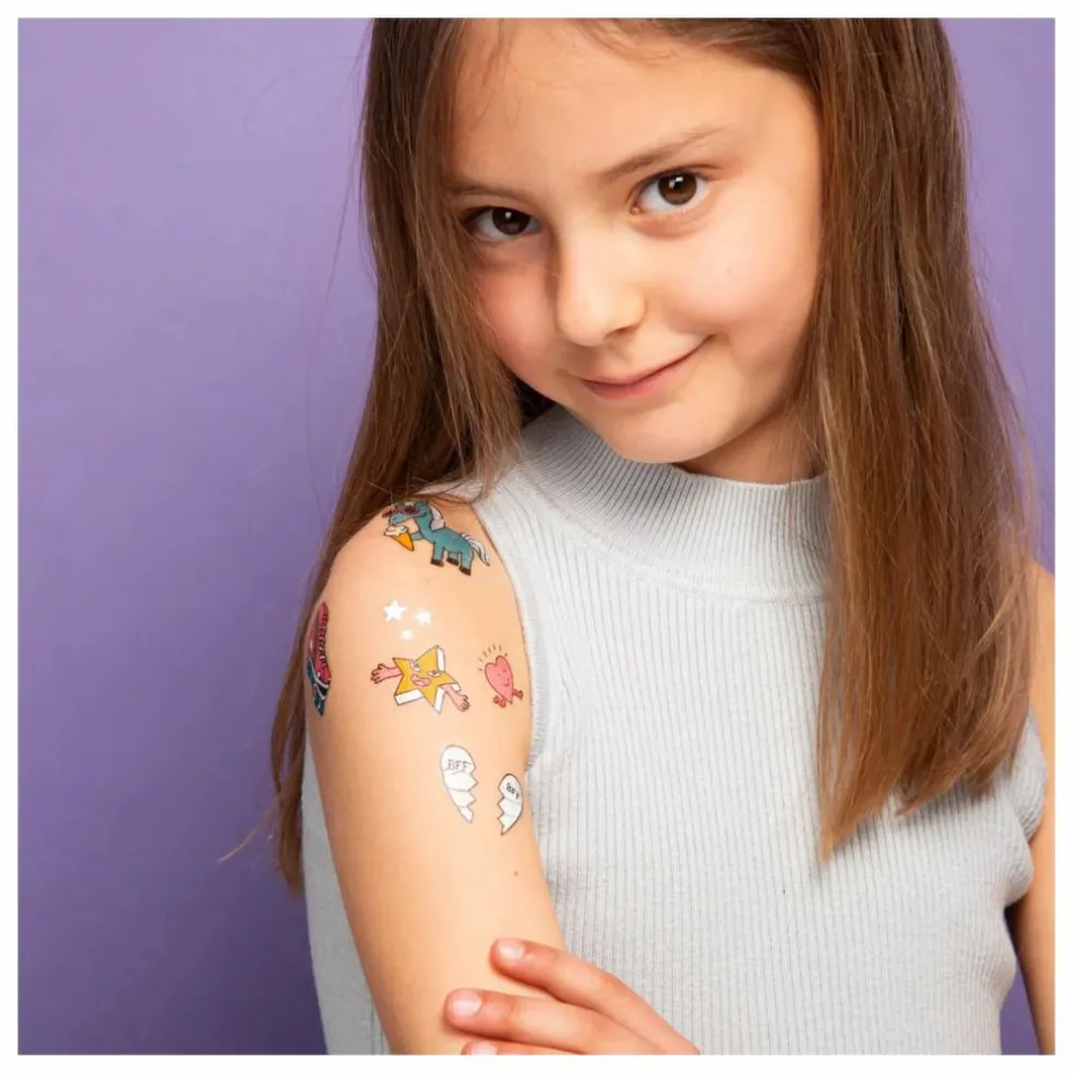 Tatouages temporaires Lily | Rose