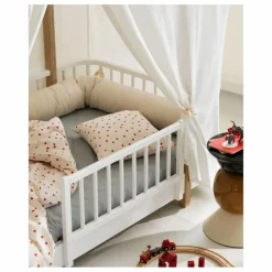 Tente pour lit Cabane Wood Original | Blanc