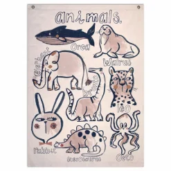 Tenture murale Animaux