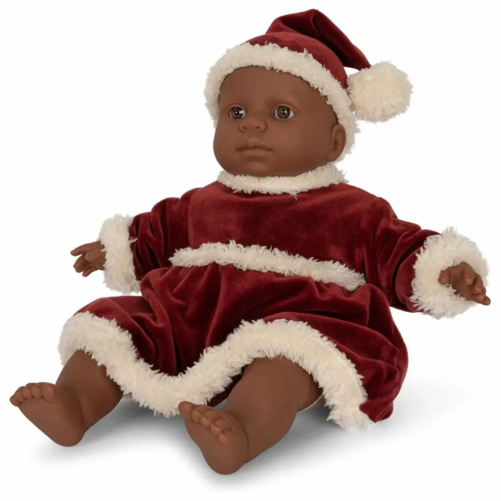 Tenue de Noël pour poupée | Rouge