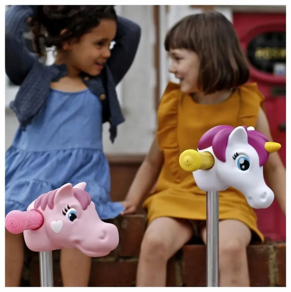 Tete de licorne pour trottinette | Blanc