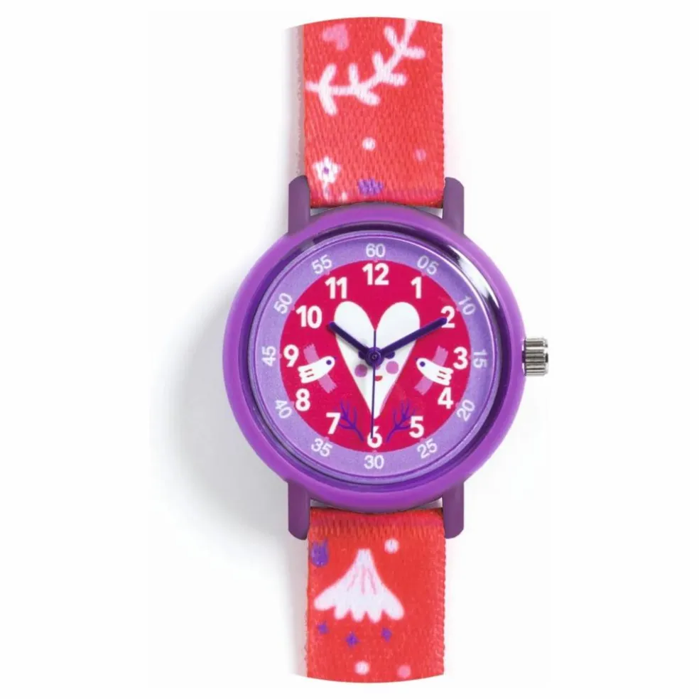 TICLOCK - Montre Coeur | Rouge