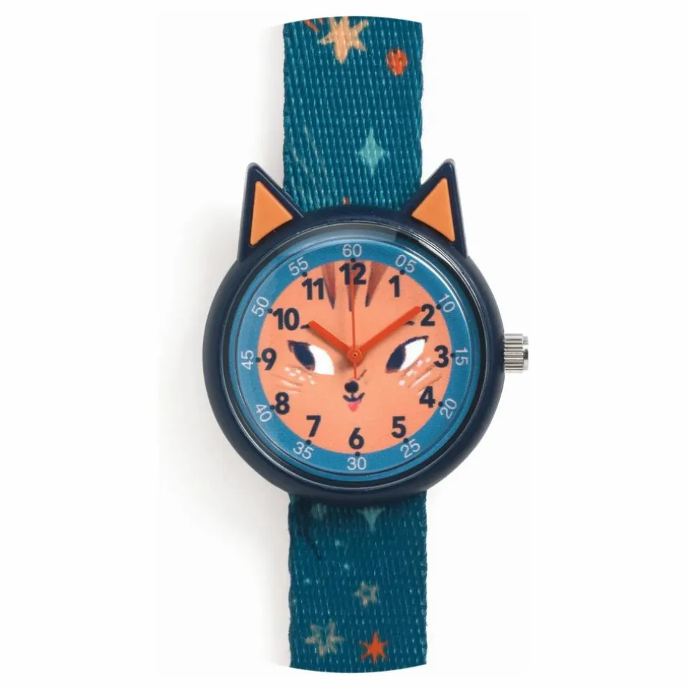 TICLOCK - Montre Ecureuil | Bleu foncé