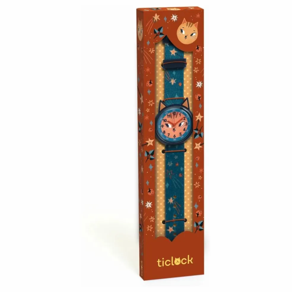 TICLOCK - Montre Ecureuil | Bleu foncé