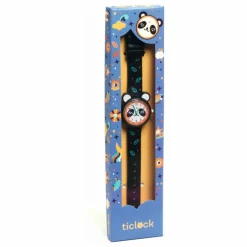 TICLOCK - Montre Panda | Noir
