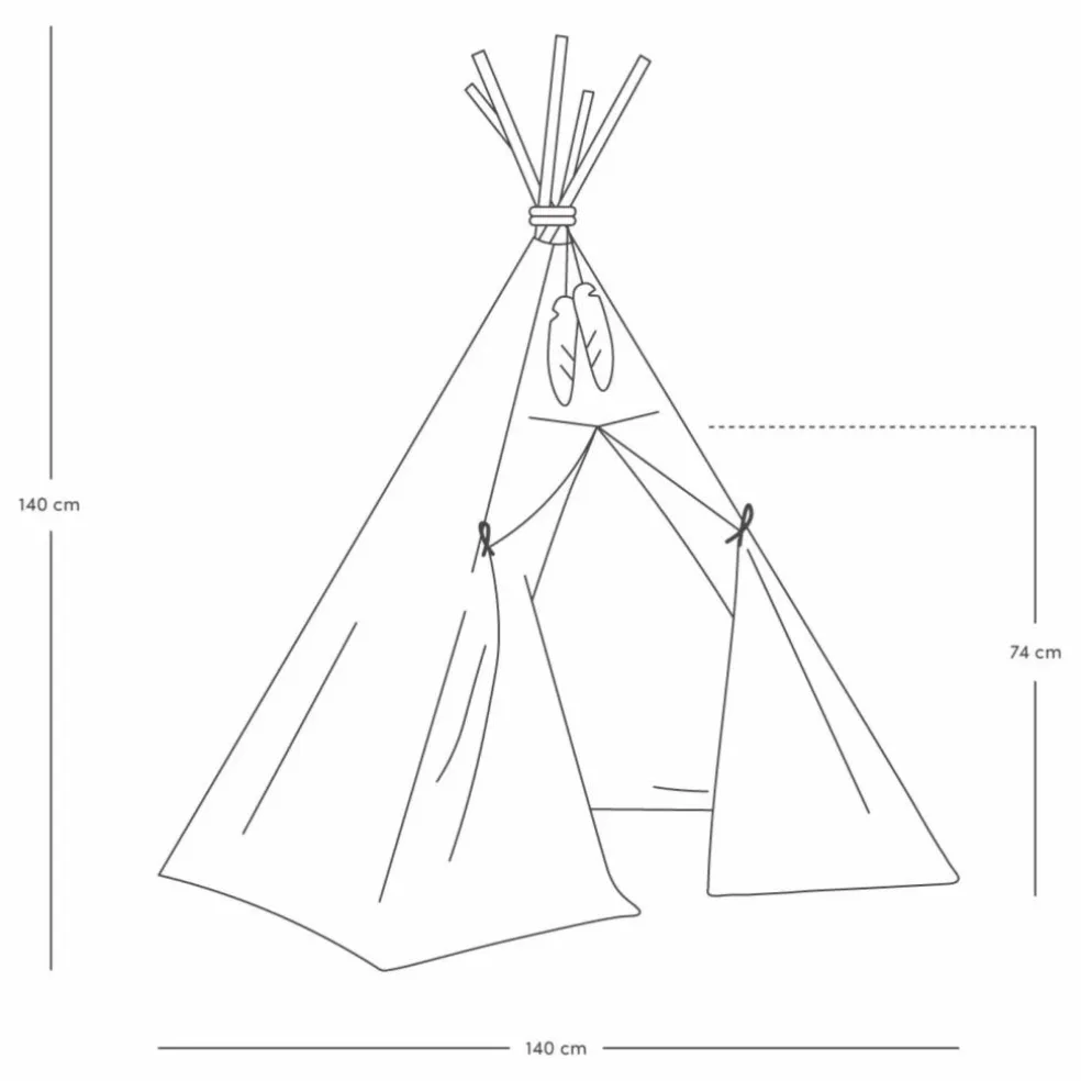 Tipi Nevada | Bleu