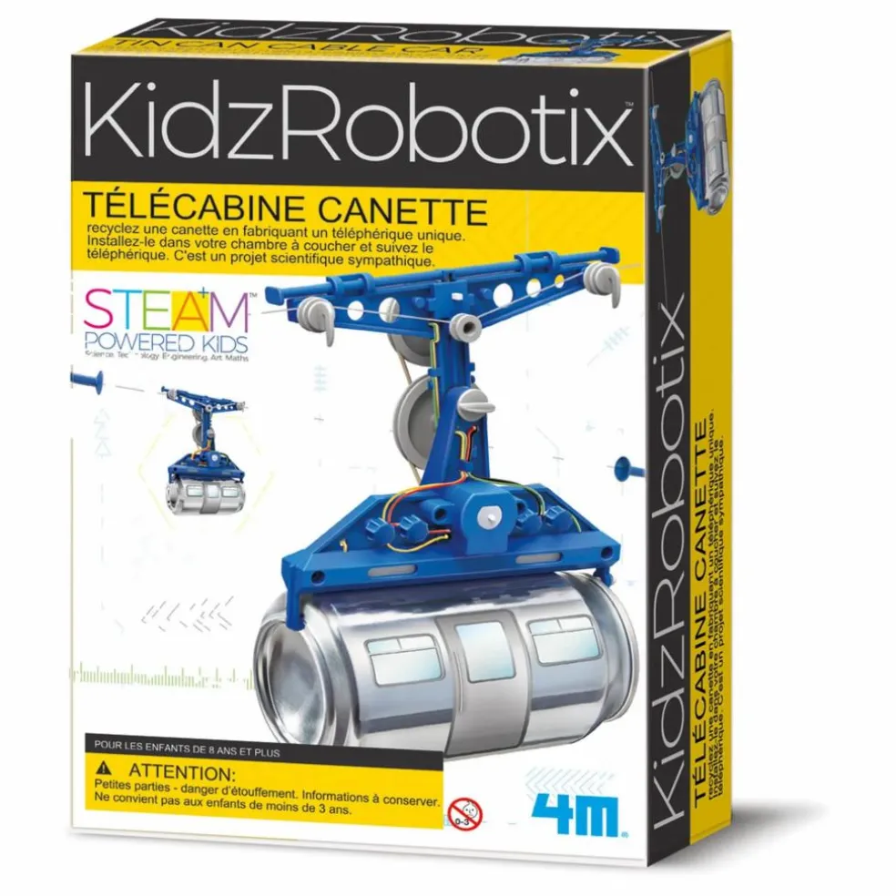 Télécabine canette à fabriquer
