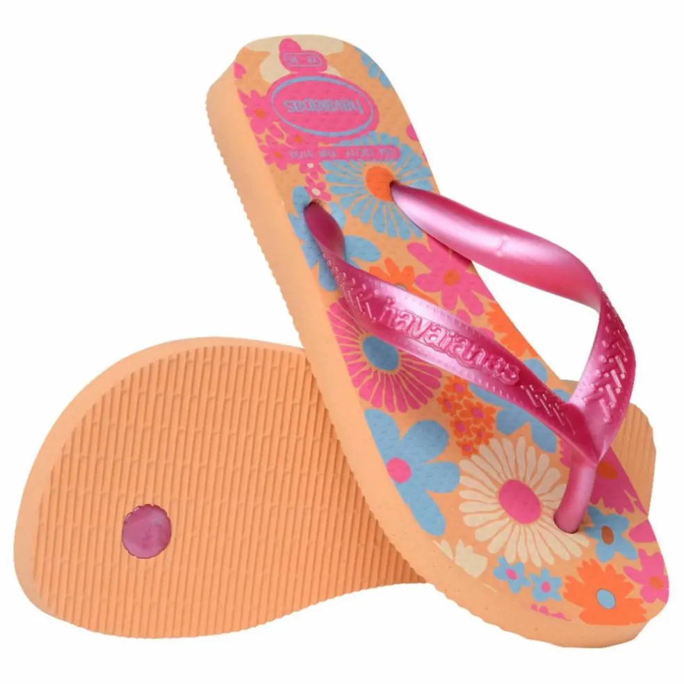Tongs Bébé Flores | Orange