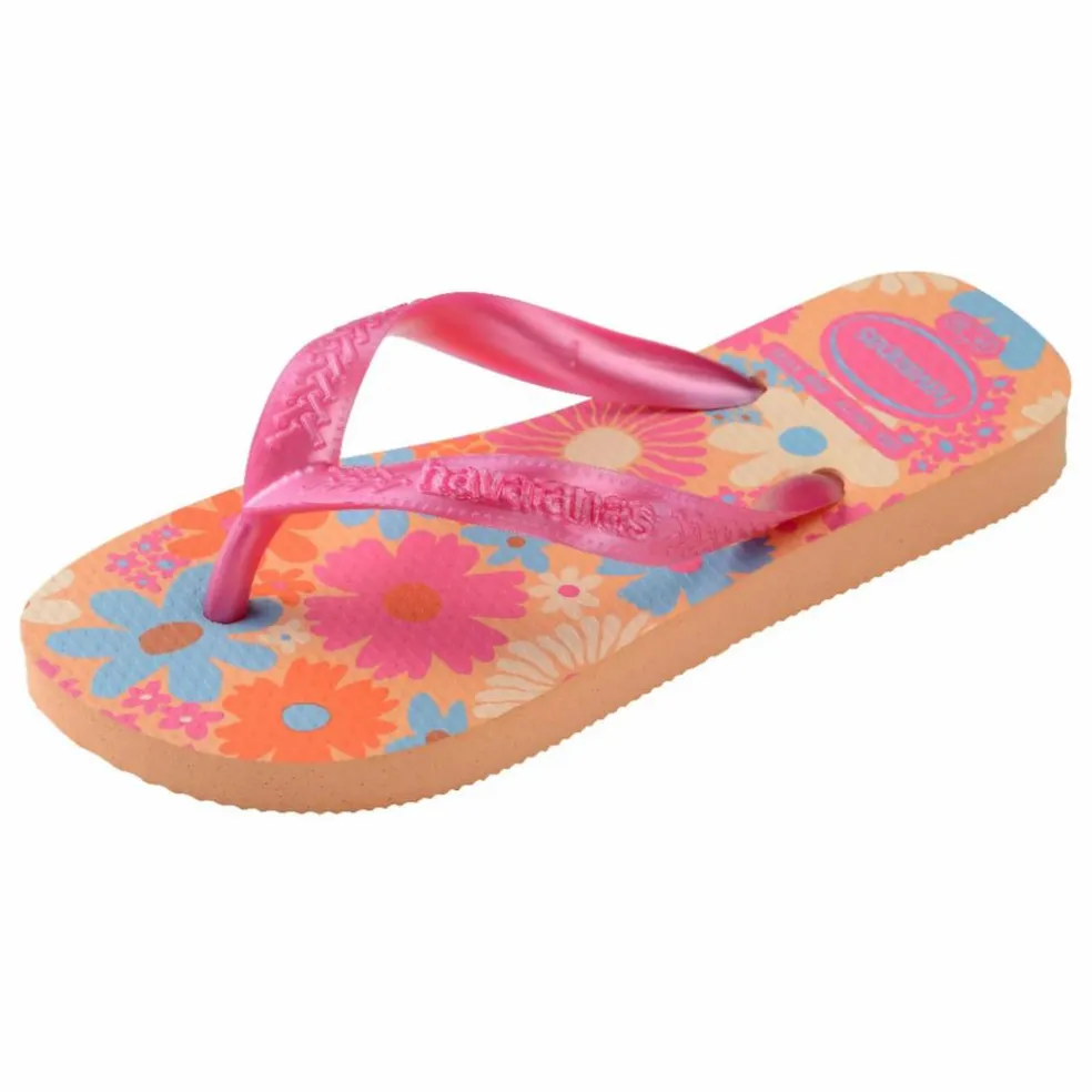 Tongs Bébé Flores | Orange